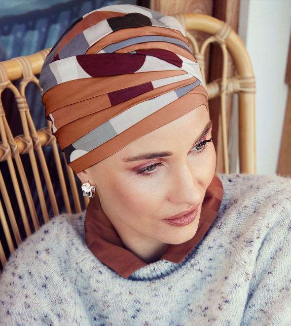 TURBAN SHANTI PRINTED - Slika 2